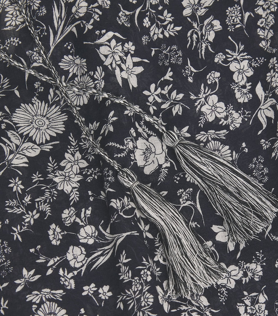 Floral Azra Wide-Leg Trousers