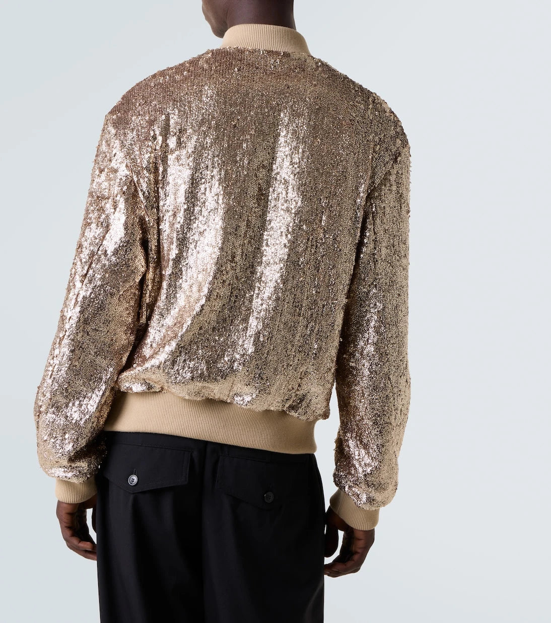 Dries Van Noten - Sequined bomber jacket