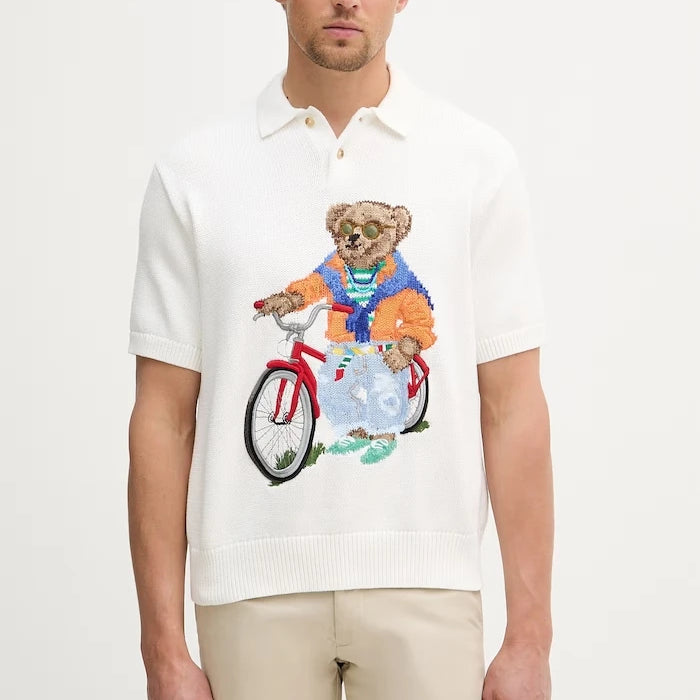 Polo Ralph Lauren тениска с яка мъжка памучна