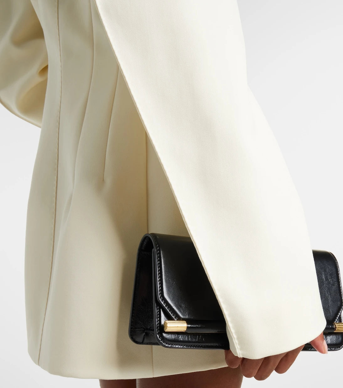 Wardrobe.NYC - RHW kruvaze mini elbise