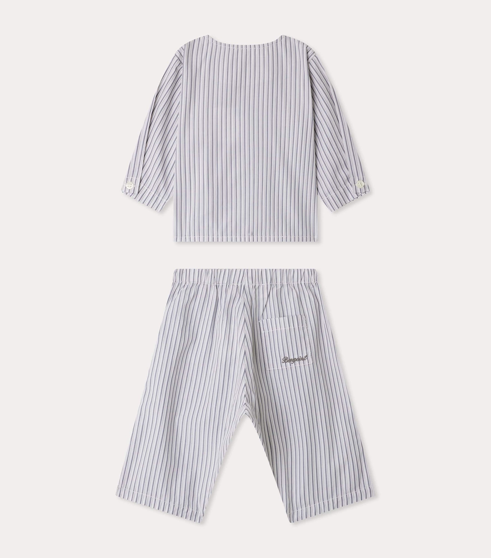 Cotton Top and Trousers Set (1-18 Months)
