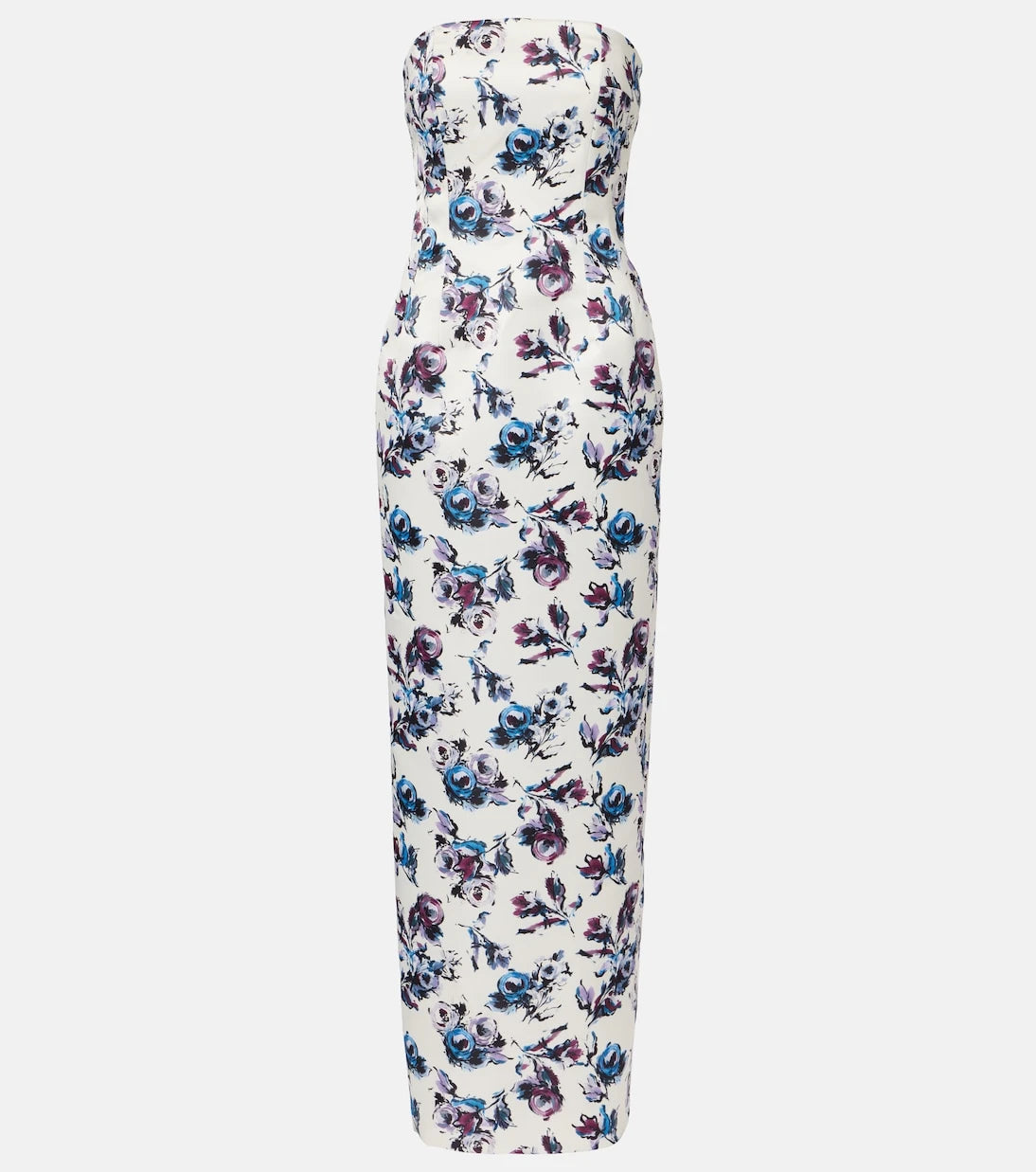 Emilia Wickstead - Laelia floral bustier gown