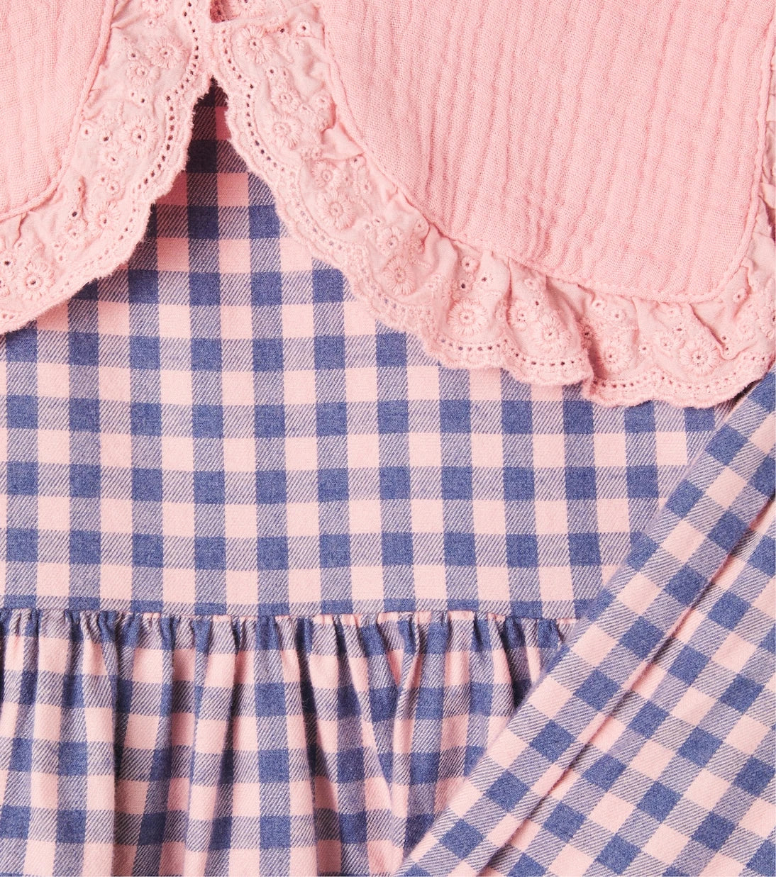 Cozmo - Viana gingham cotton flannel dress