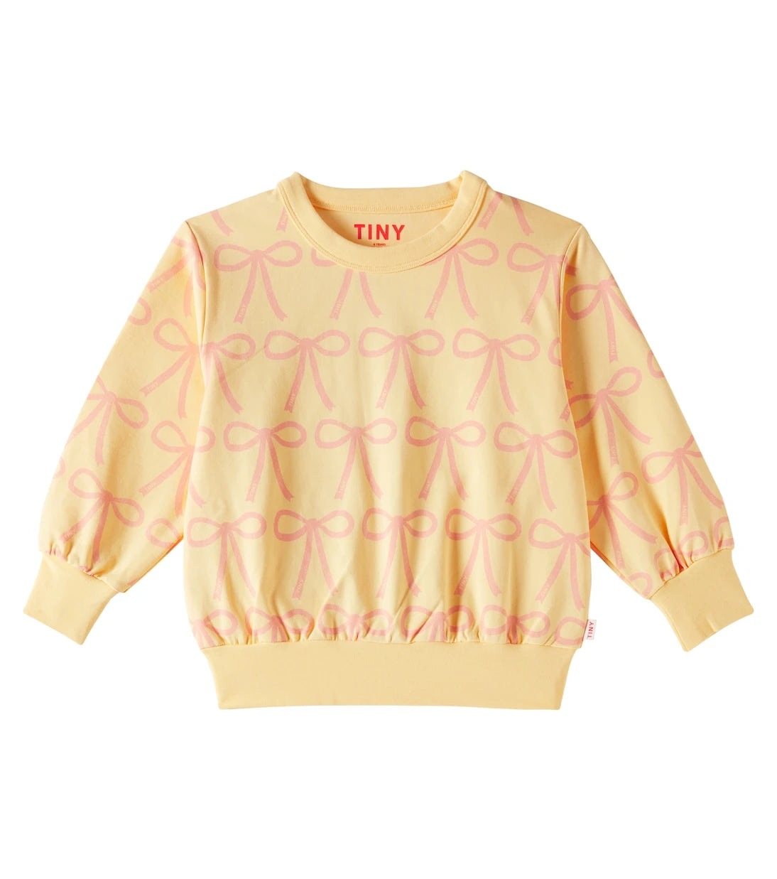 Tinycottons - Bows cotton-blend jersey sweatshirt
