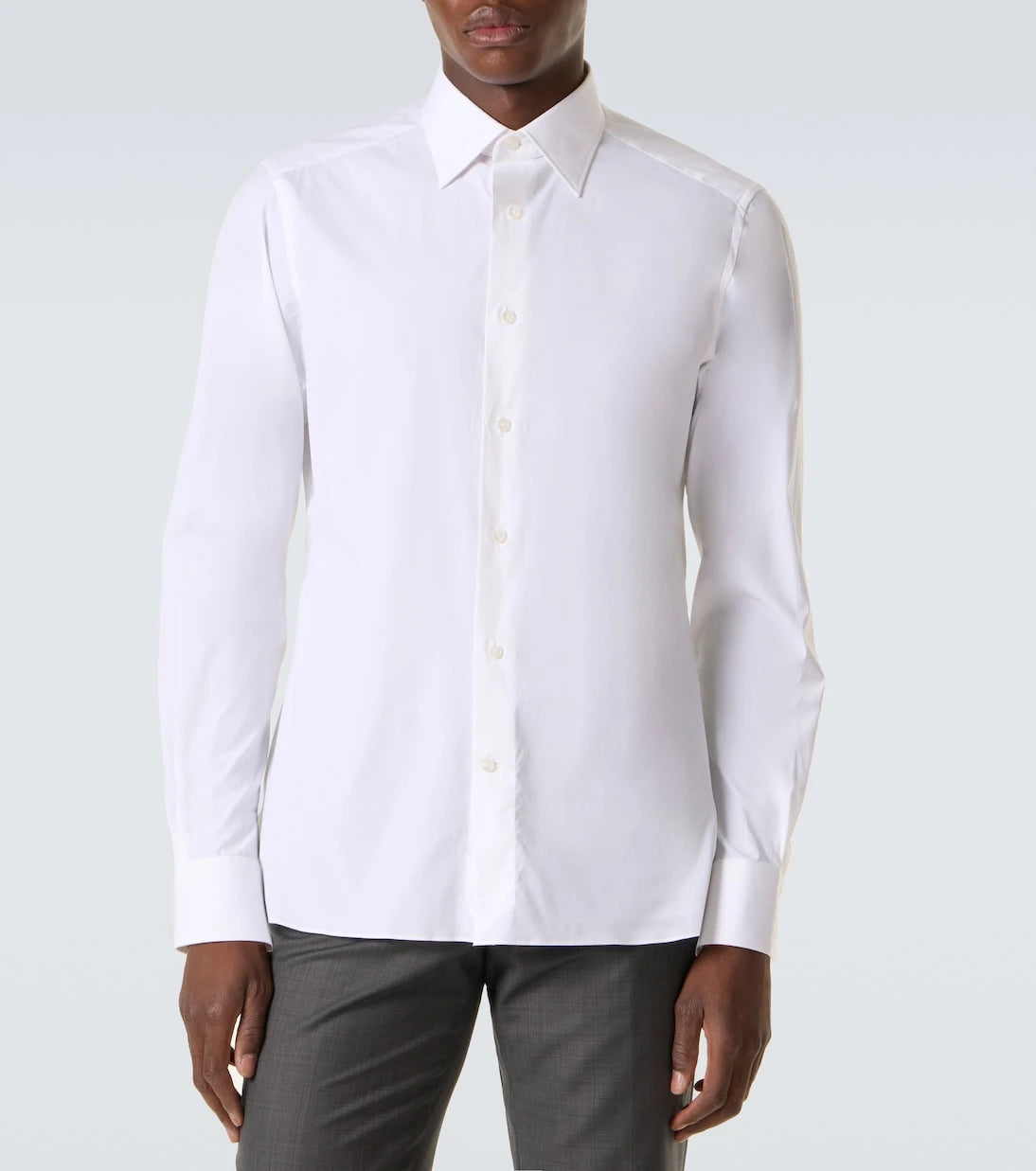 Zegna - Cotton-blend shirt