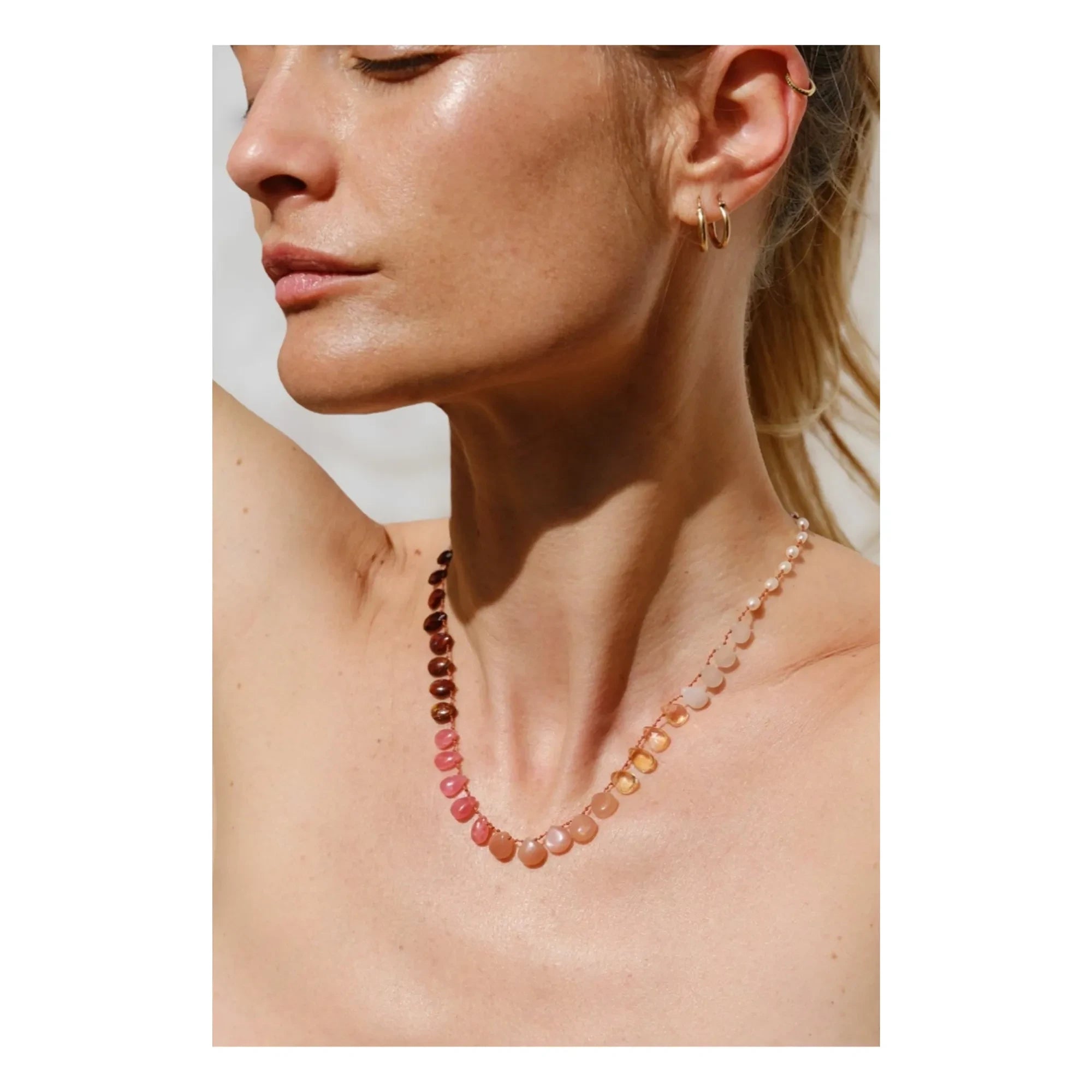 Ivarene - Sunset necklace | Multicoloured