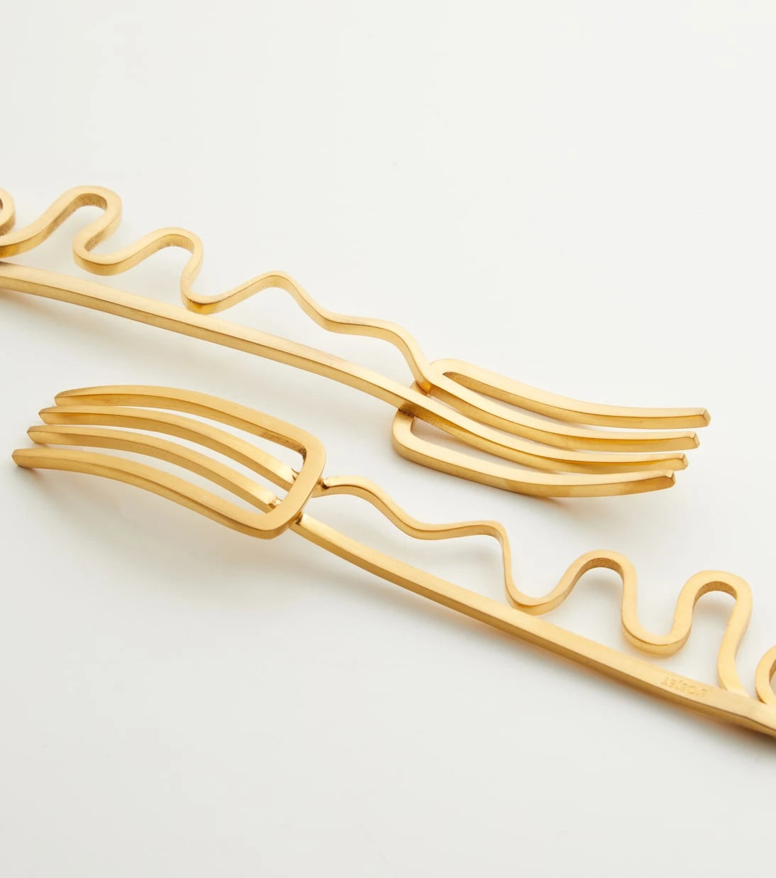 L'Objet - Spirale set of 4 cocktail forks