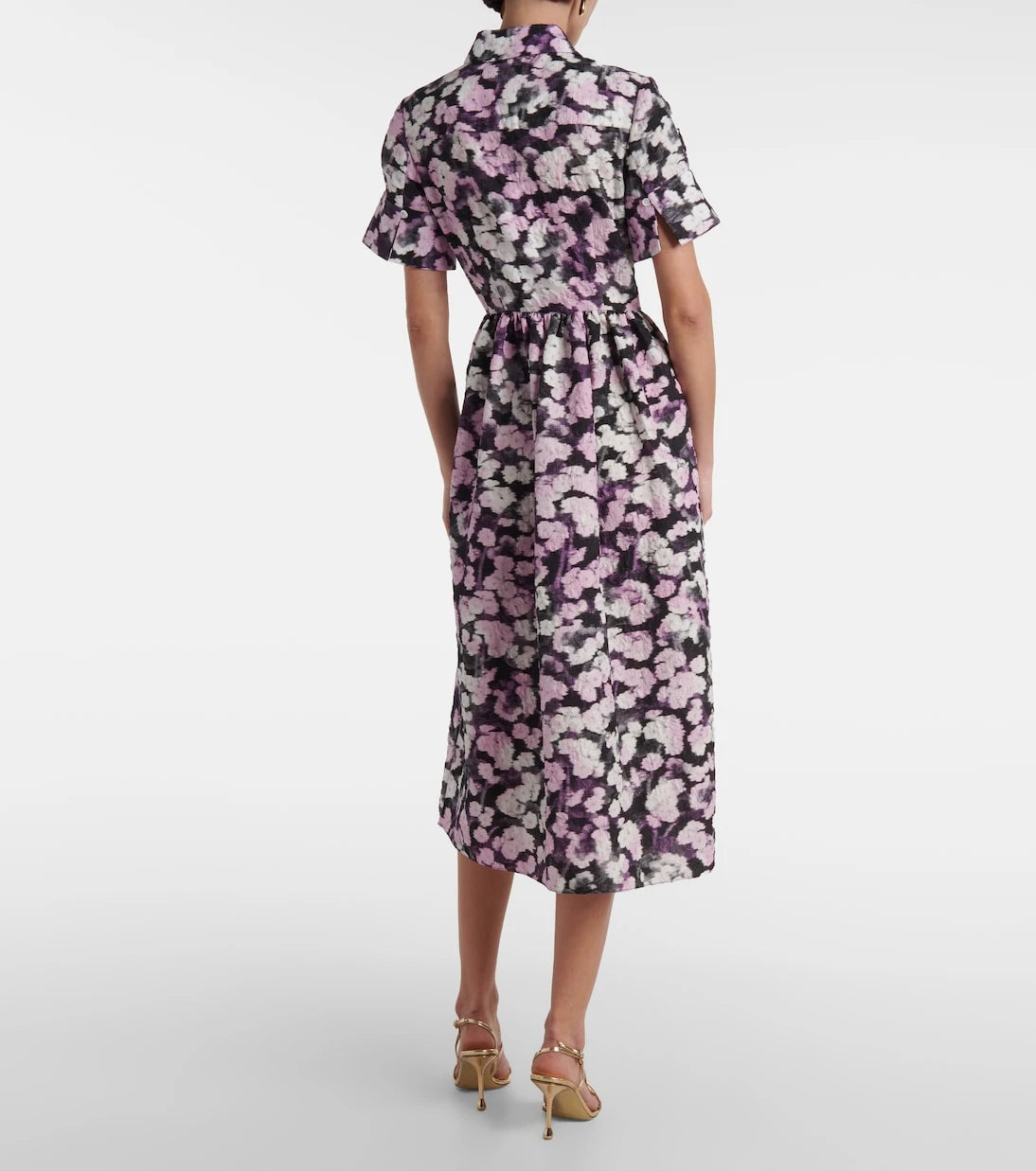 Erdem - Floral shirt dress