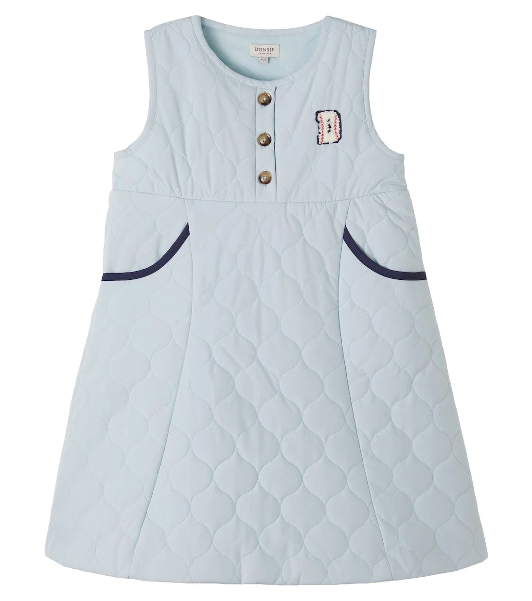 Donsje - Ilsa embroidered quilted dress