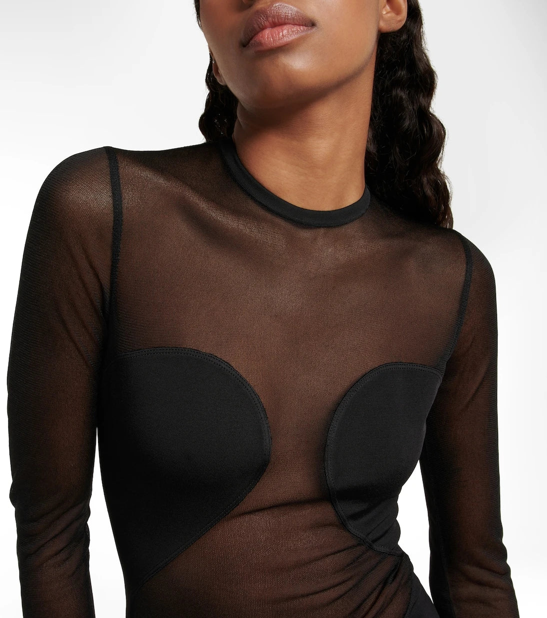 Alaïa - Semi-sheer bodysuit