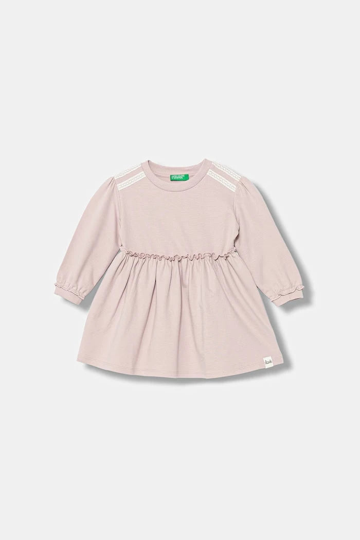 United Colors of Benetton pamuklu kloş elbise