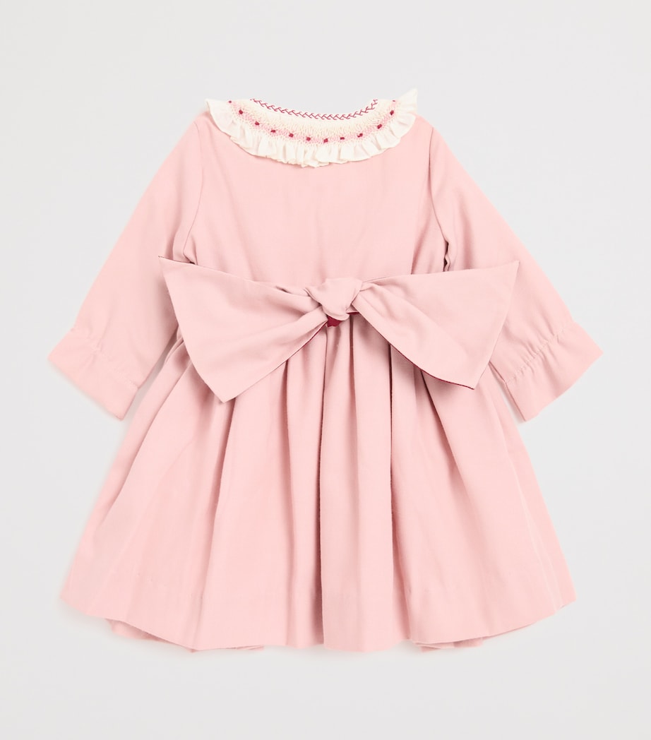 PEPA LONDON Smocked Double-Breasted Dress (12 Months-4 Years)