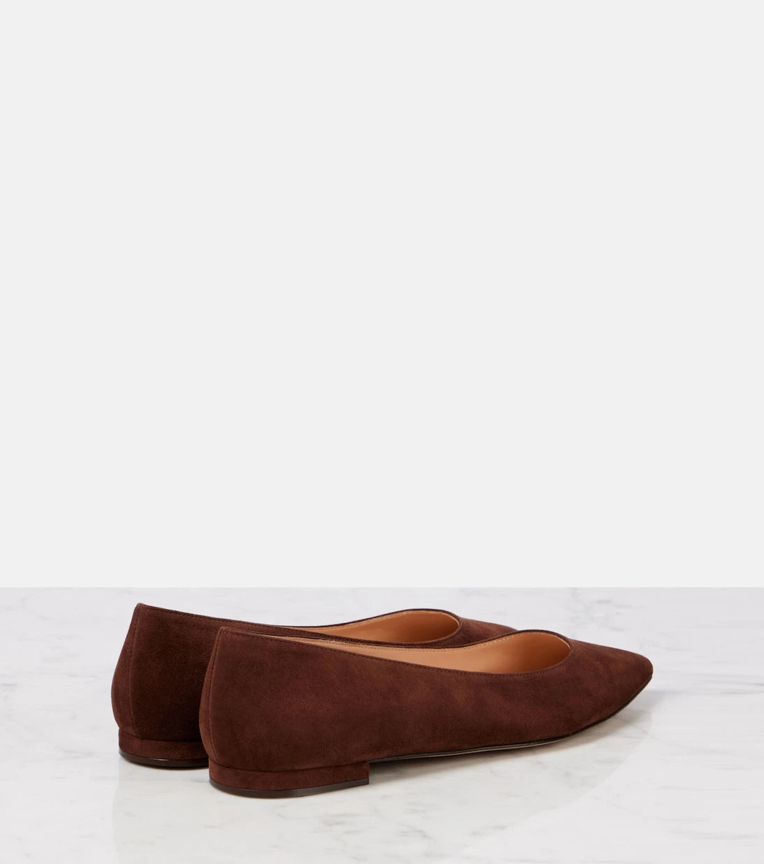Gianvito Rossi - Gianvito suede ballet flats