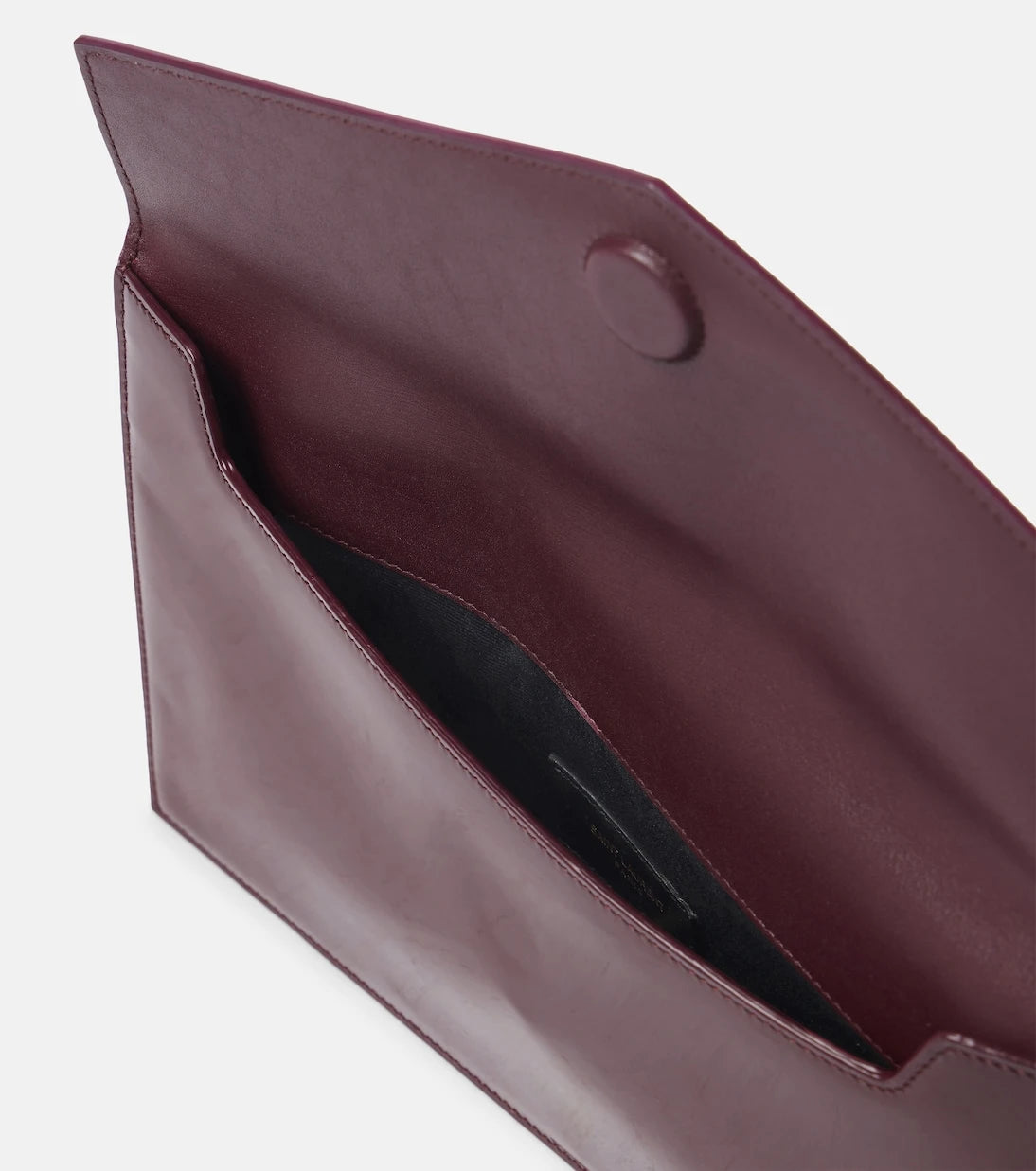 Saint Laurent - Uptown patent leather clutch