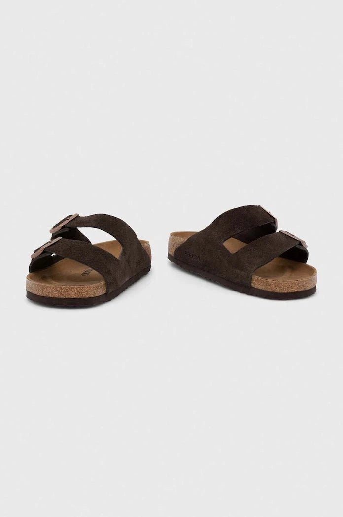 Велурени чехли Birkenstock Arizona