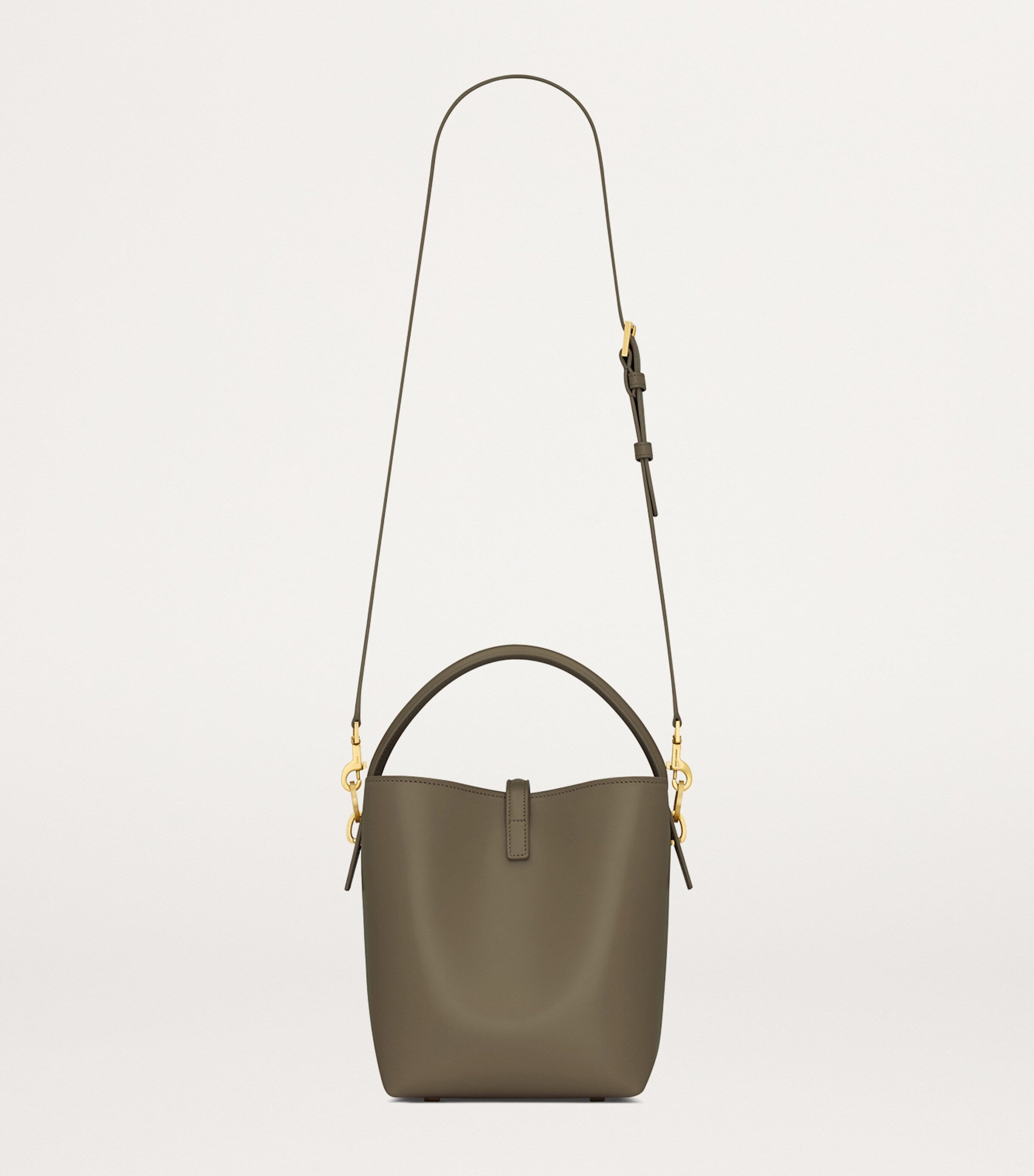 Green Calfskin Le 37 Bucket Bag