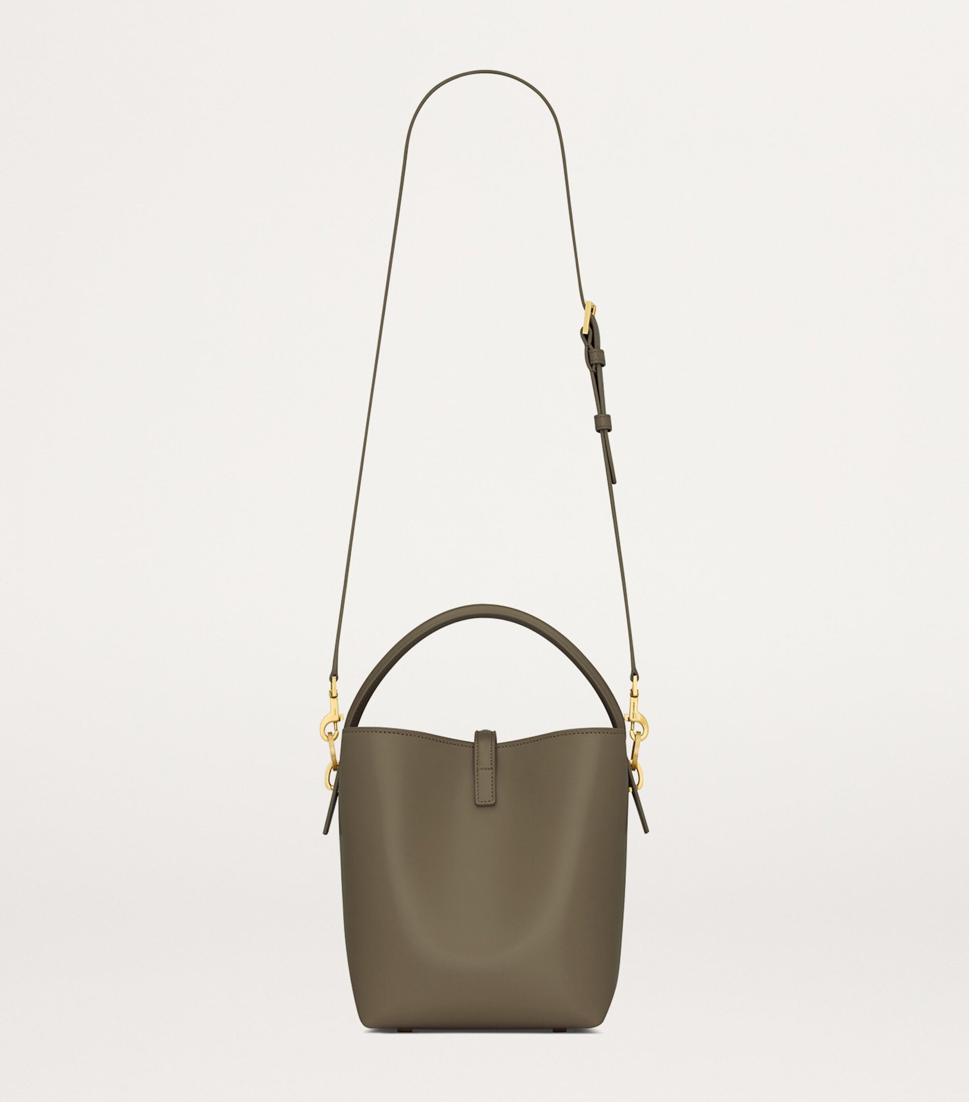 Green Calfskin Le 37 Bucket Bag