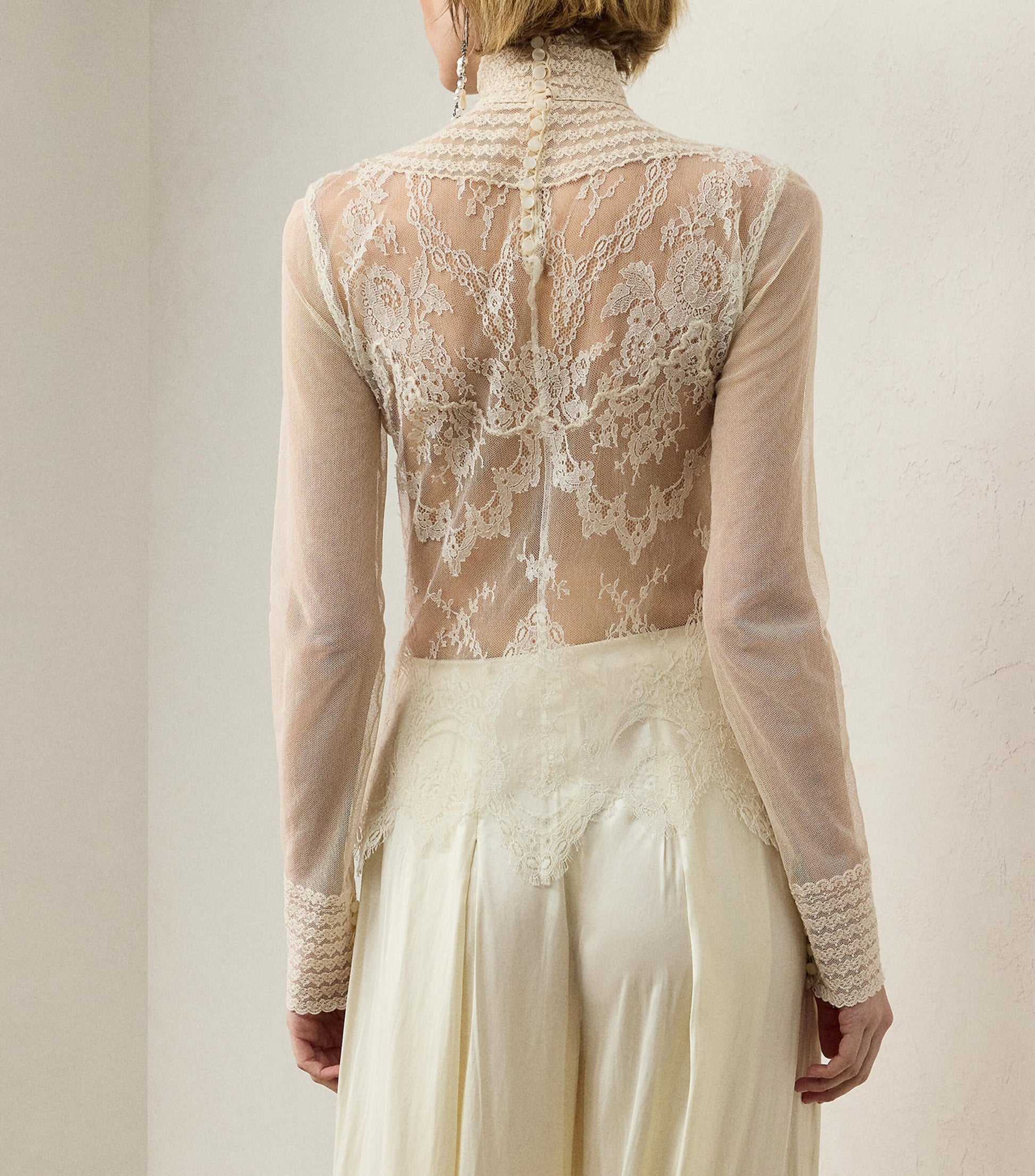 White Delilah Embellished Top