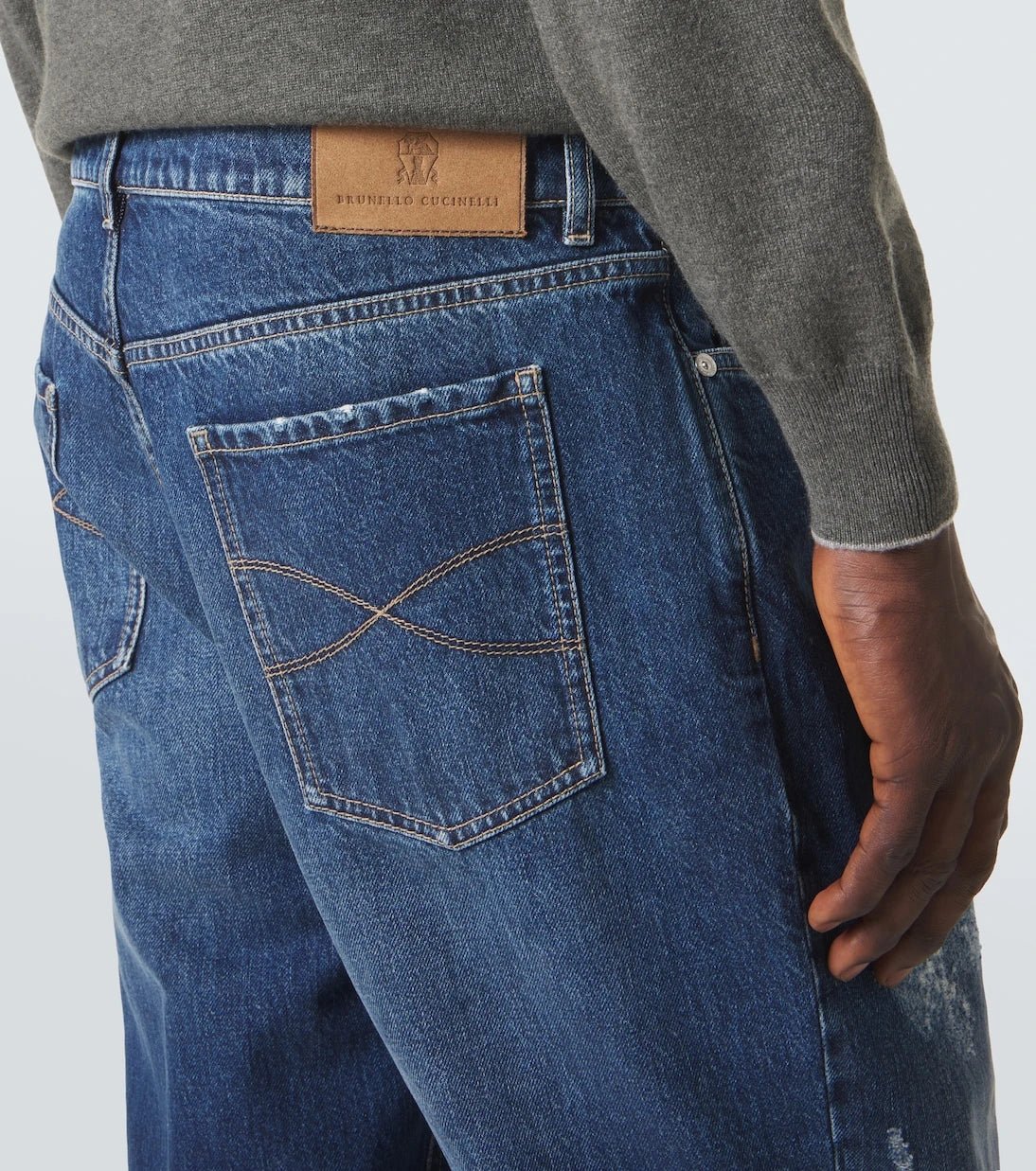 Brunello Cucinelli - Mid-rise straight jeans
