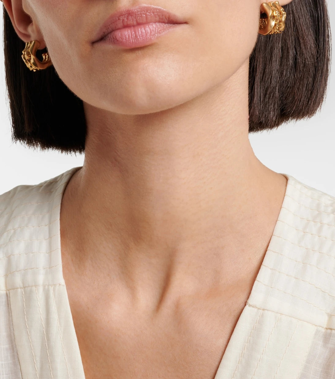 Zimmermann - أقراط Wisp Mini Huggie