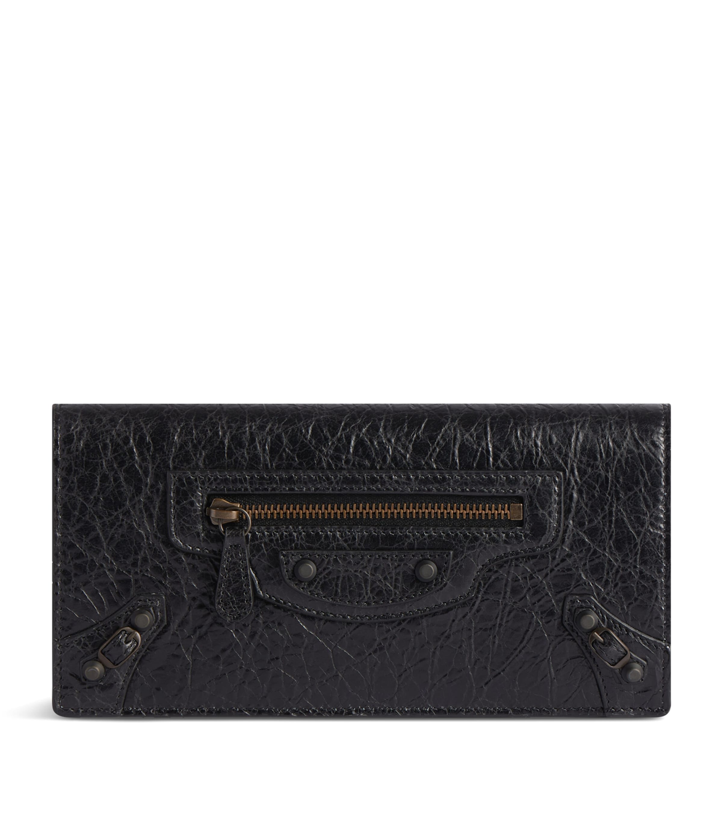 Balenciaga Black Le City Long Wallet