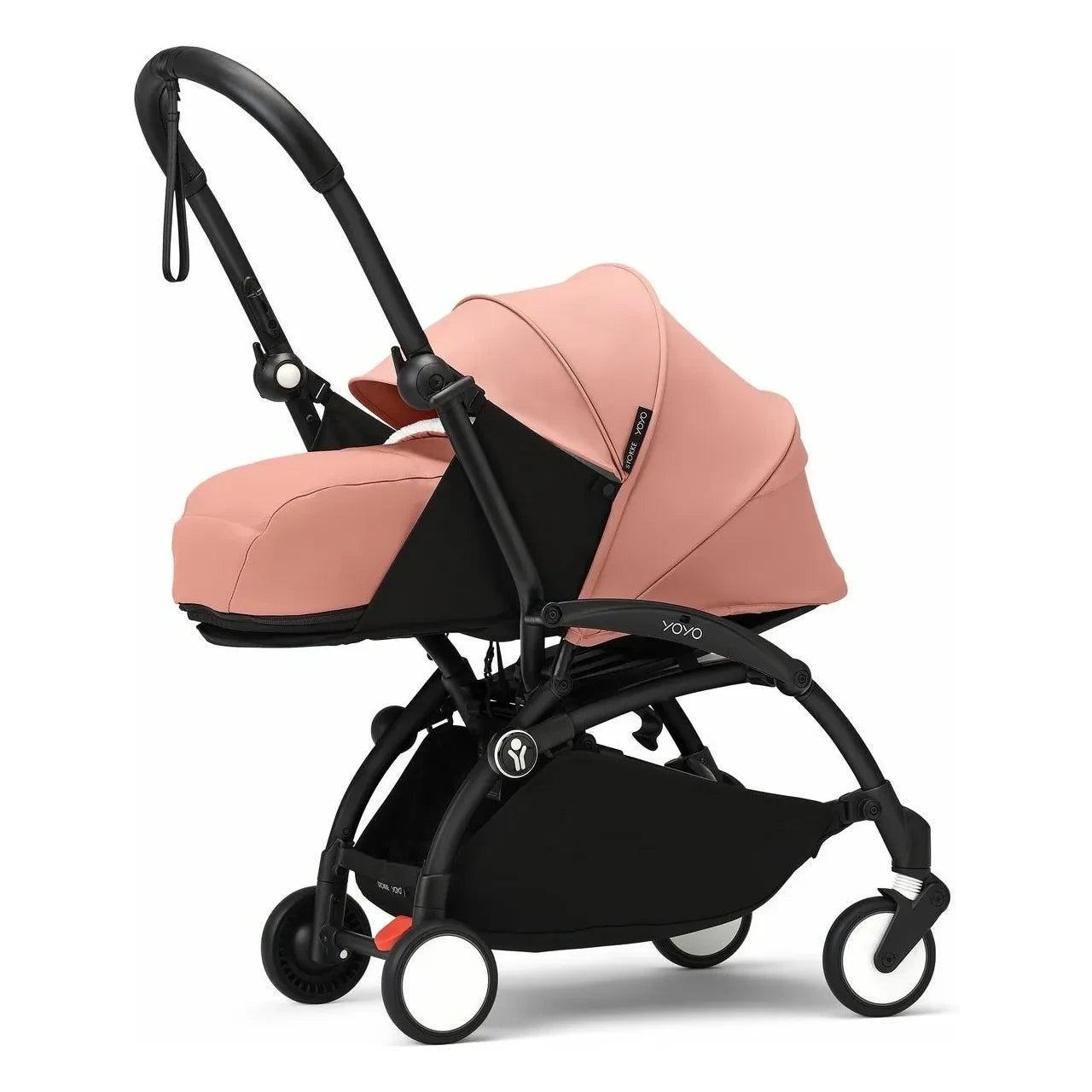Stokke® - YOYO³ 0+ newborn stroller Black frame | Ginger