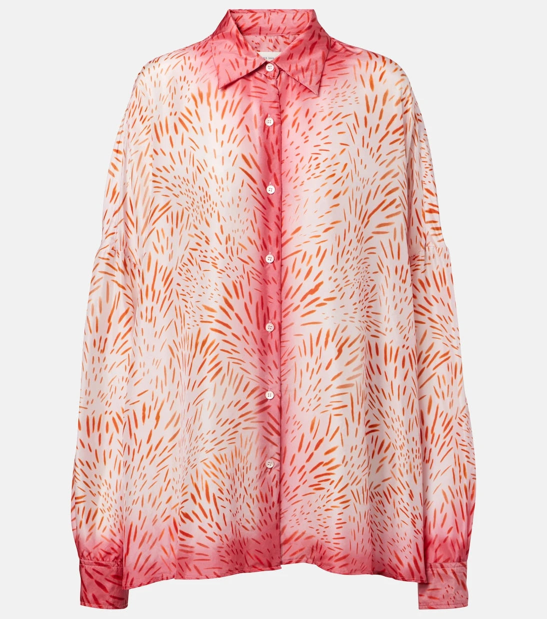Dries Van Noten - Printed silk shirt