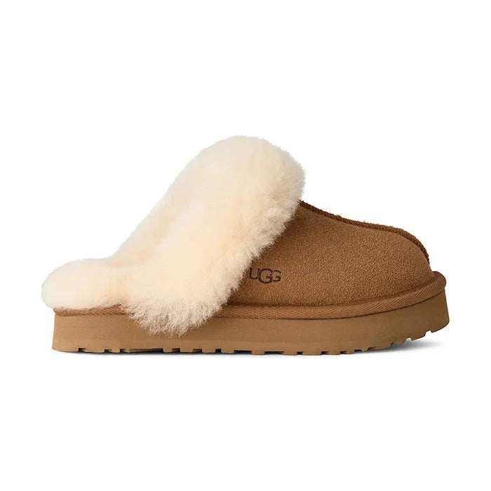 Детски велурени чехли UGG DISQUETTE