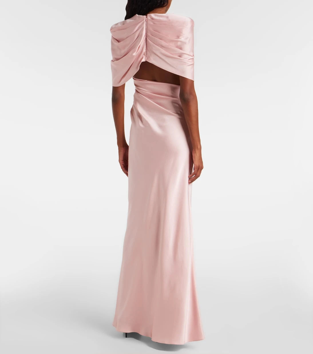 Stella McCartney - Draped satin gown