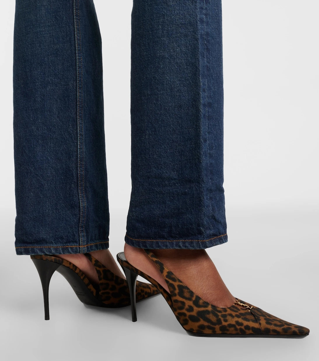 Saint Laurent - Babylone Breteuil slingback pumps