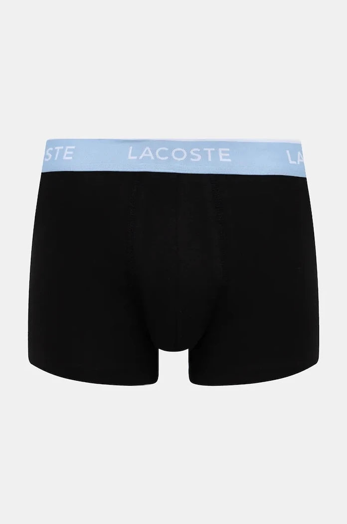 Lacoste erkek pamuklu elastan dar kesim boxer 3'lü