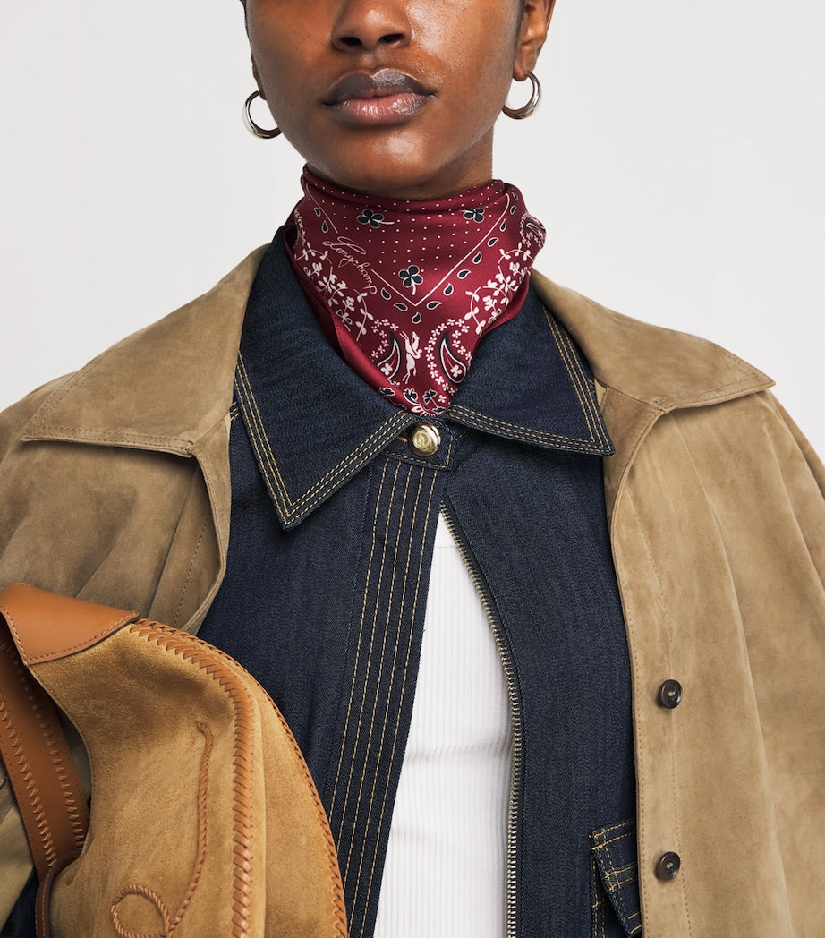 Cinq A Sept Navy Lydie Denim Jacket