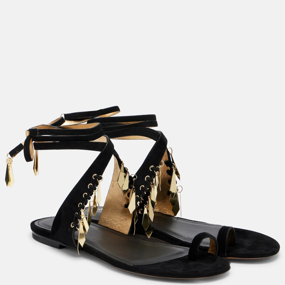 Isabel Marant - Dreena embellished suede sandals