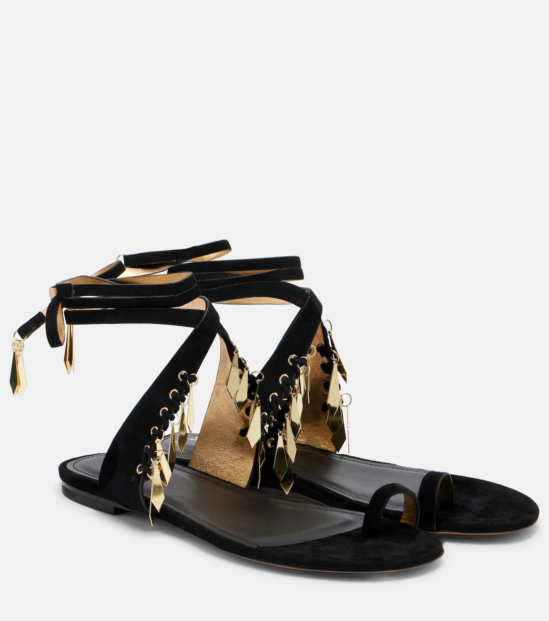 Isabel Marant - Dreena embellished suede sandals