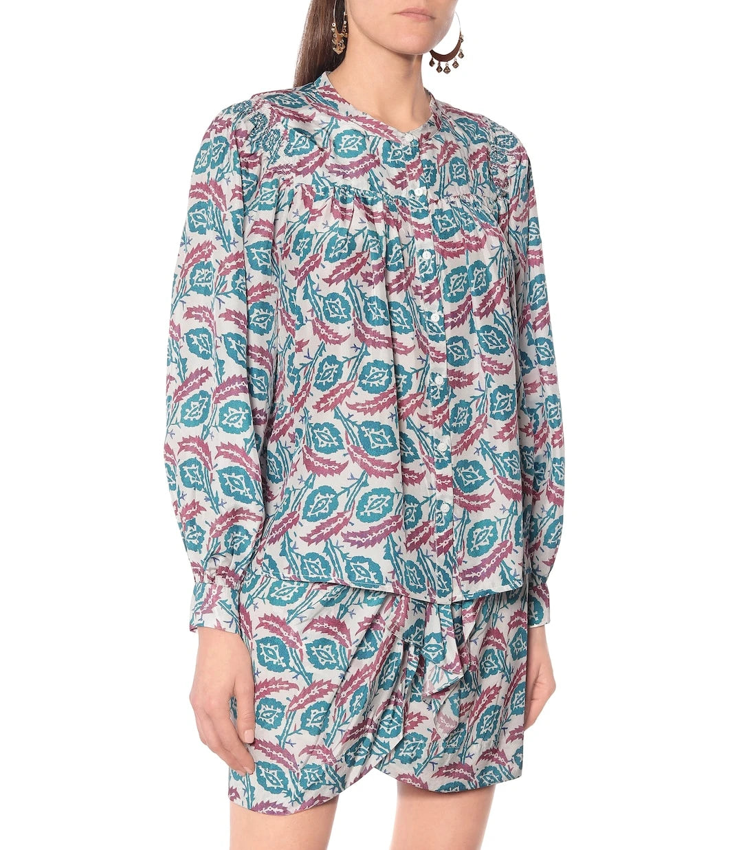 Isabel Marant - Ritonea printed silk blouse