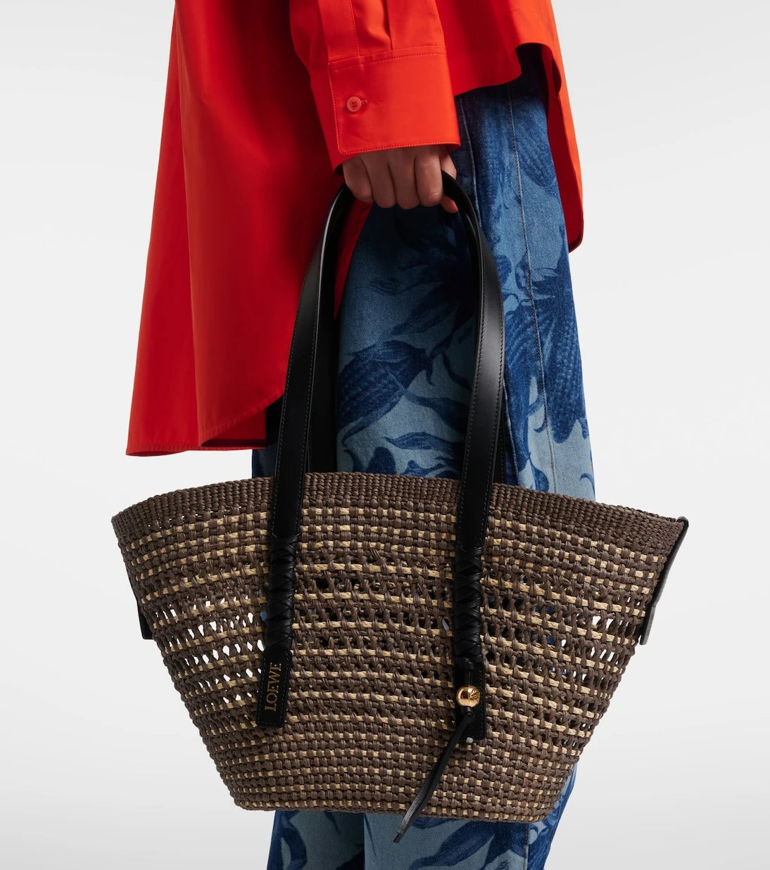 Loewe - Paula's Ibiza Braid Medium basket bag