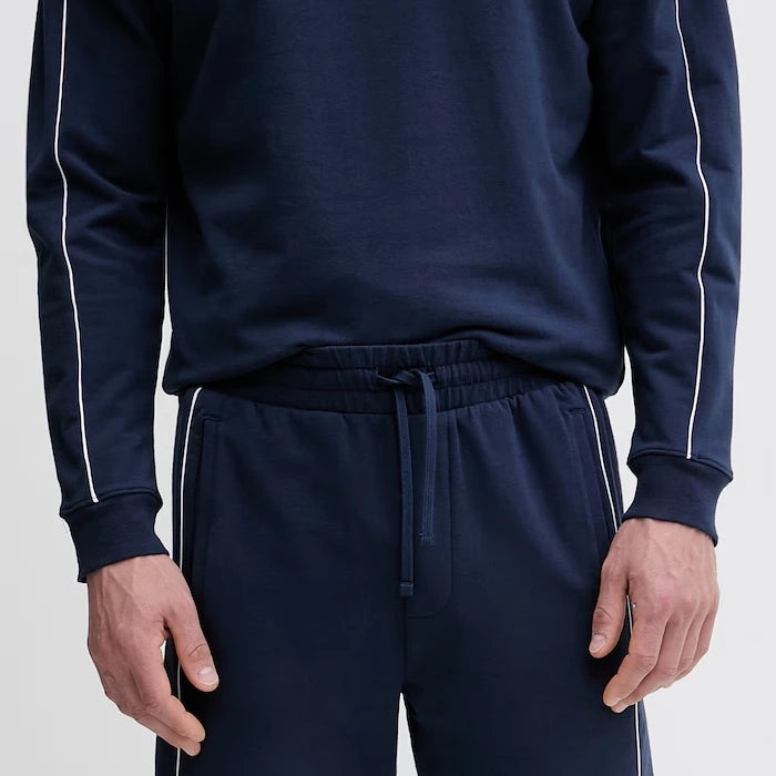 HUGO erkek pamuklu elastanlı kısa eşofman şortu PALO SHORTS