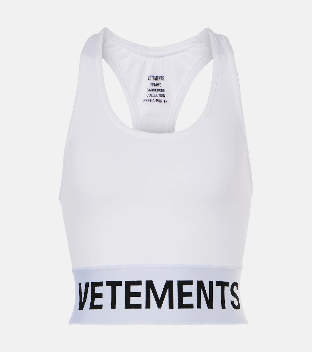 Vetements - حمالة صدر رياضية بشعار