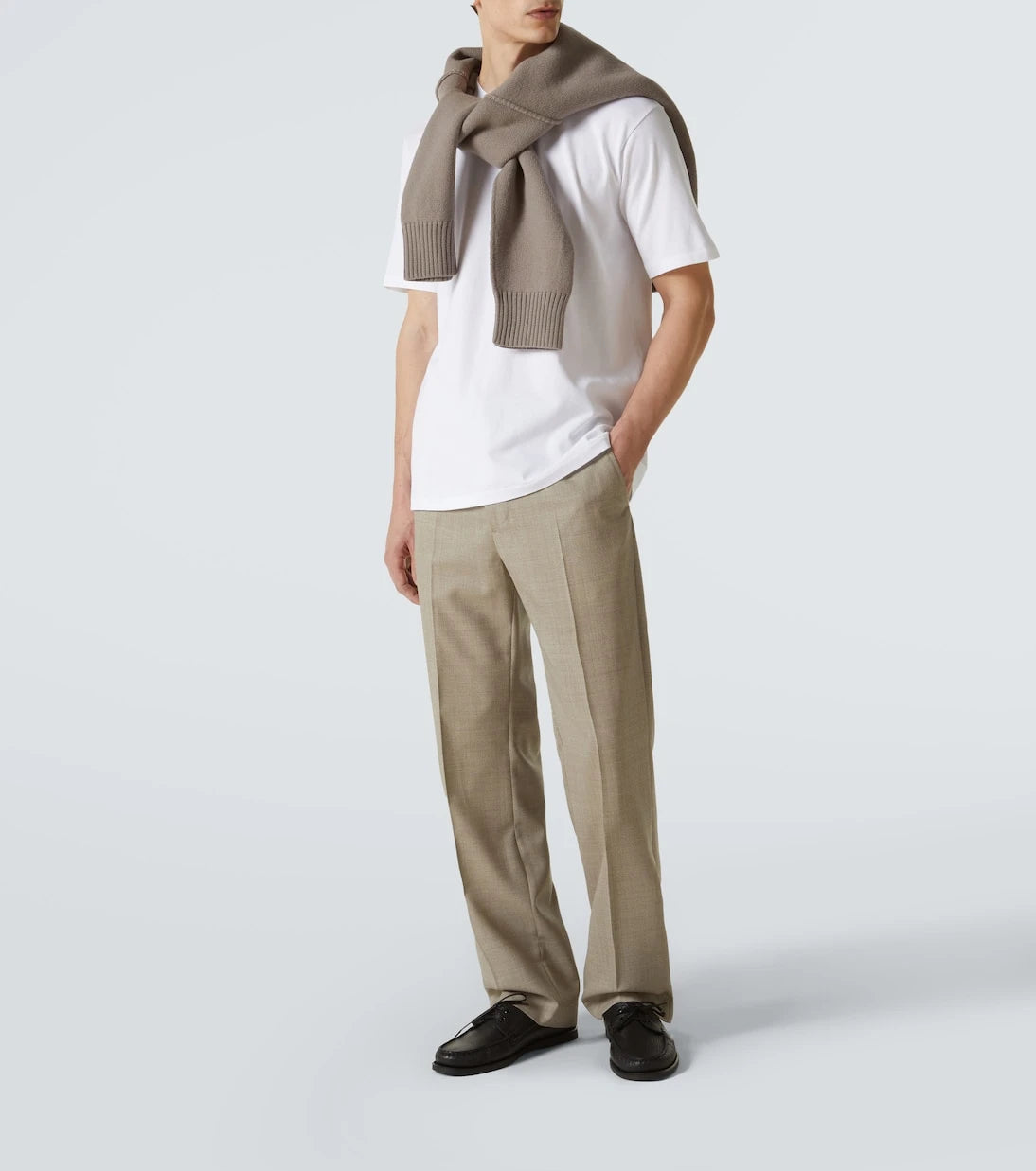 Auralee - Cotton jersey T-shirt