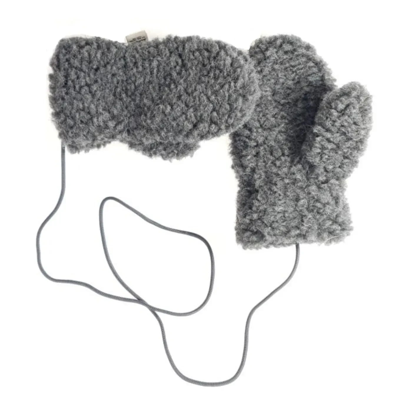 Alwero - Gully Mittens | Charcoal grey