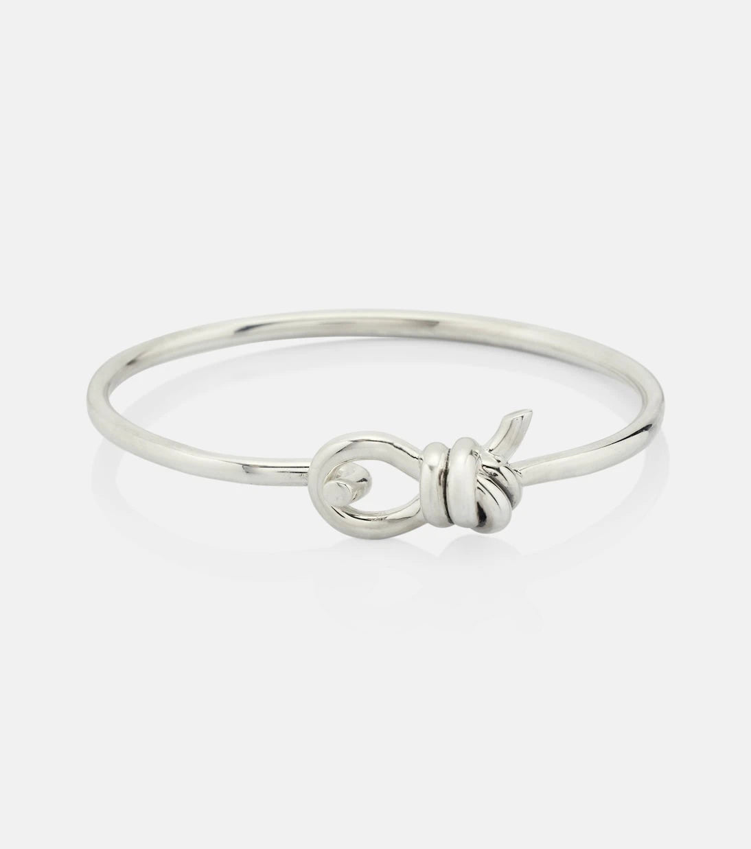 Bottega Veneta - Knot sterling silver bracelet