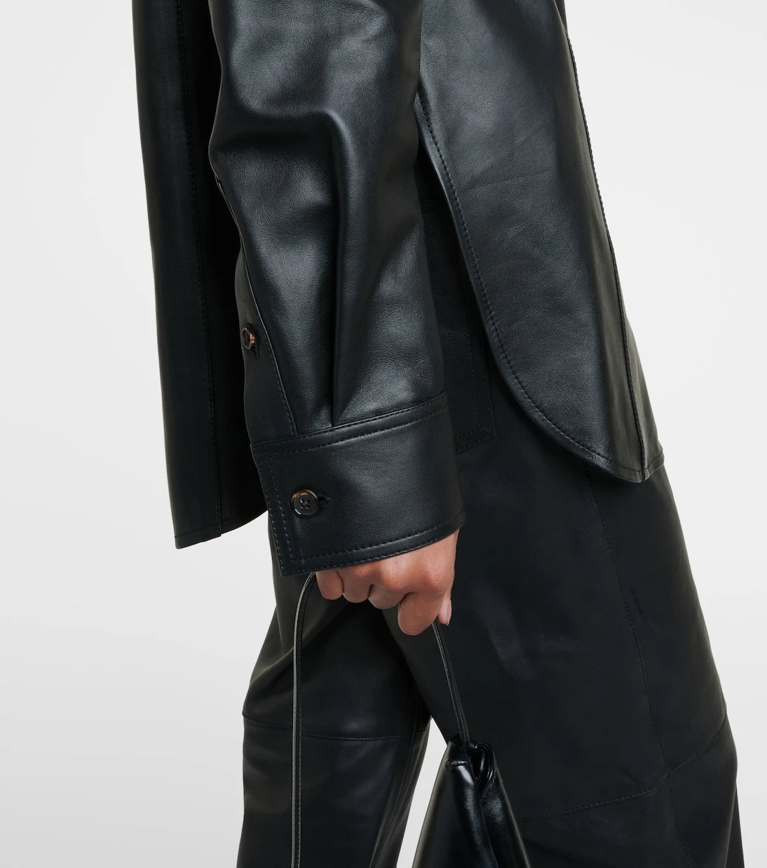 Toteme - Leather overshirt