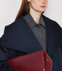MAX&Co. Blue Wool-Cashmere Wrap Coat