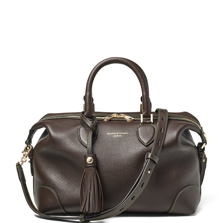 Aspinal Of London Leather Hudson Bowling Bag