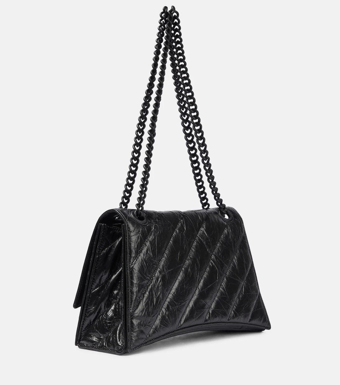 Balenciaga - Crush Medium leather shoulder bag