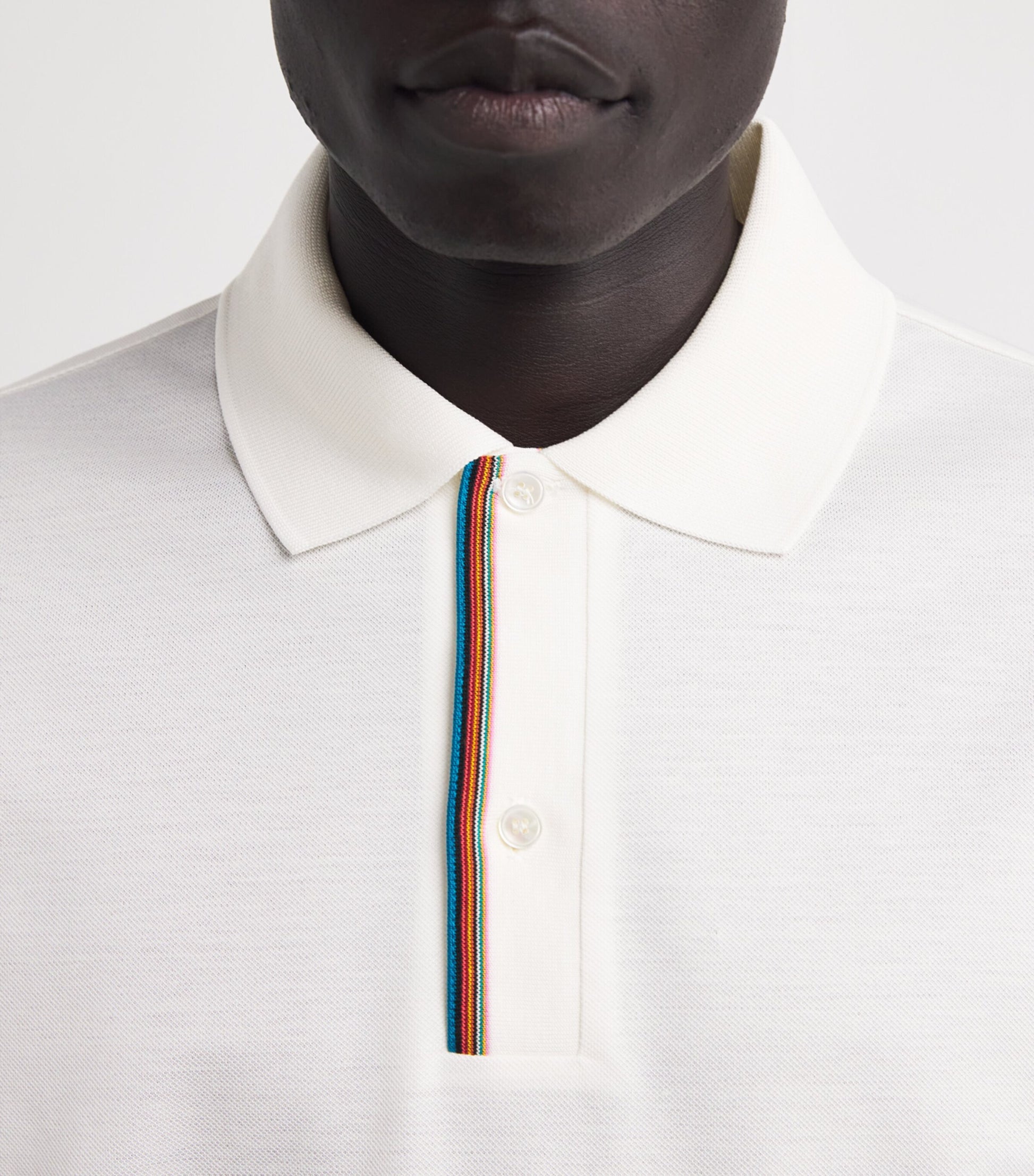 Cotton Signature Stripe Polo Shirt