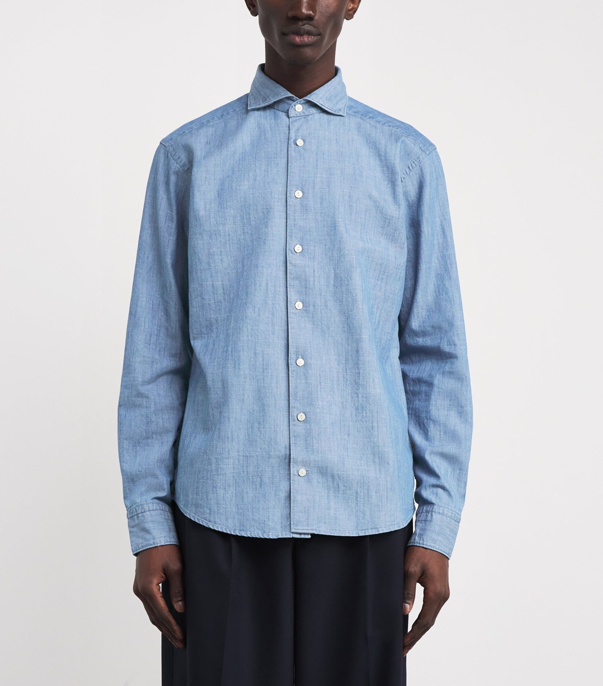 Denim Slim Fit Shirt