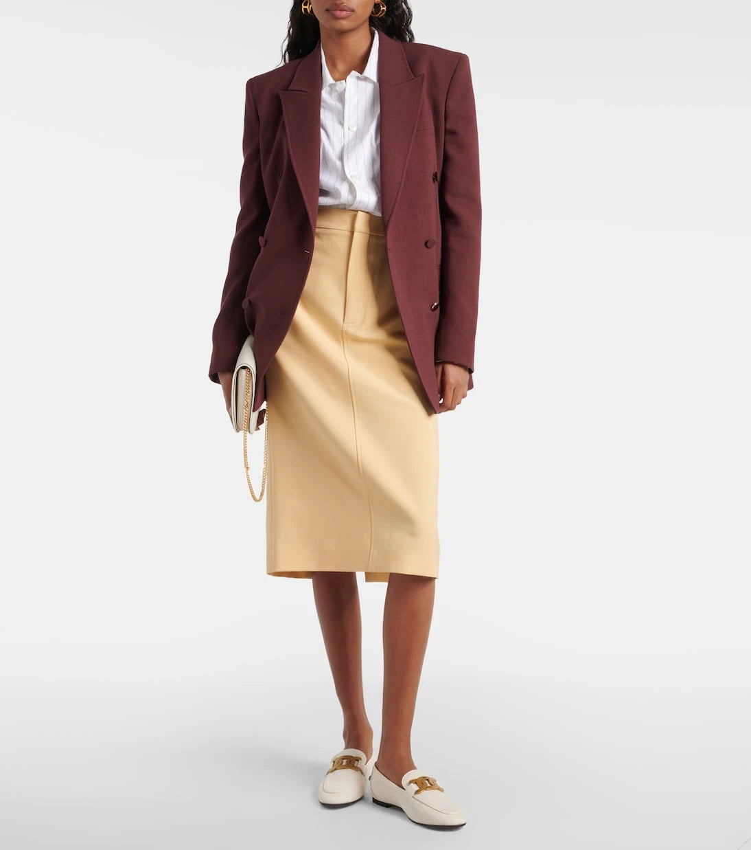 Tod's - Virgin wool pencil skirt