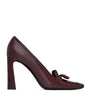 Saint Laurent Pink Leather Chloé Pumps 90