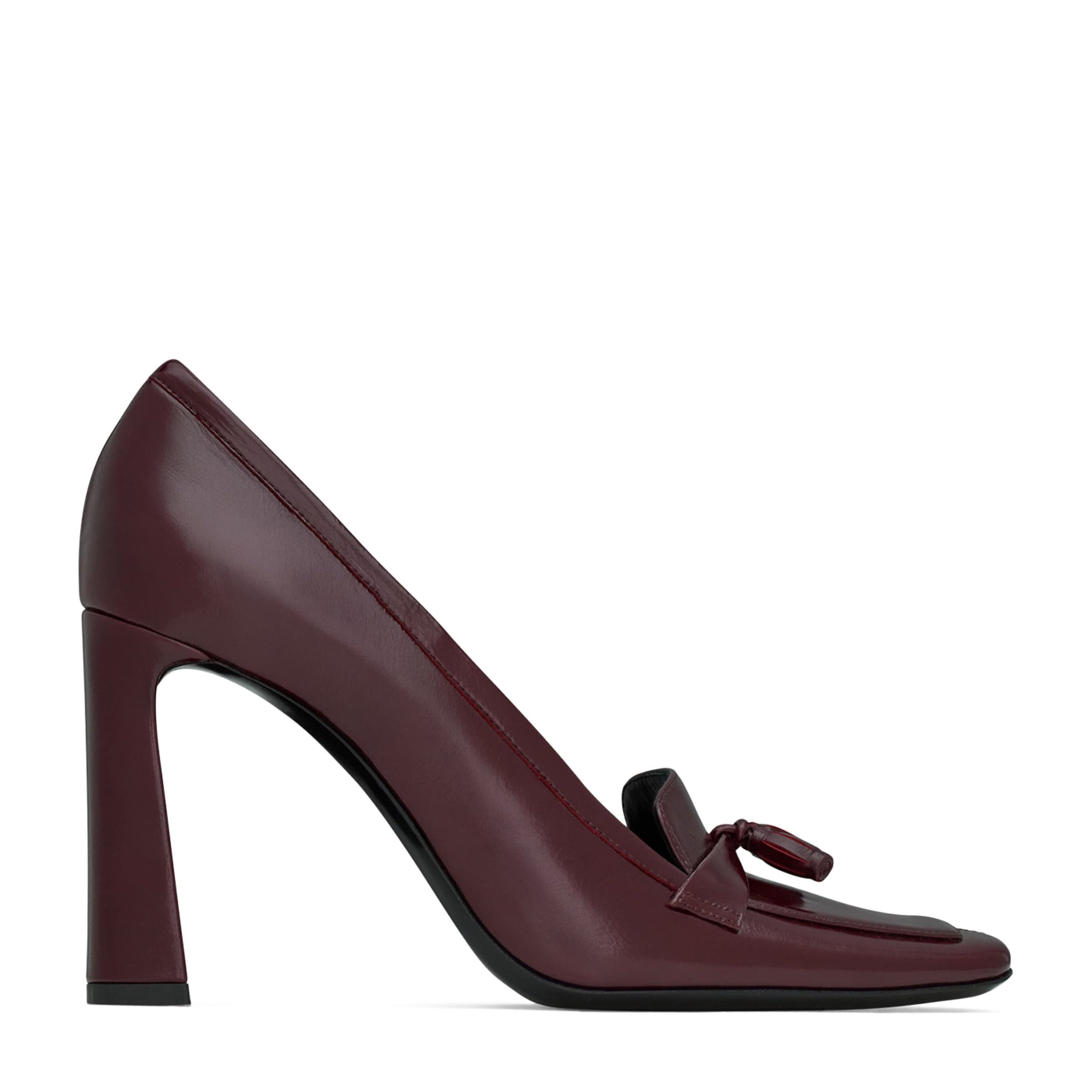 Saint Laurent Pink Leather Chloé Pumps 90